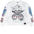 Triple Sevens War Longsleeve (White/Red/Blue)