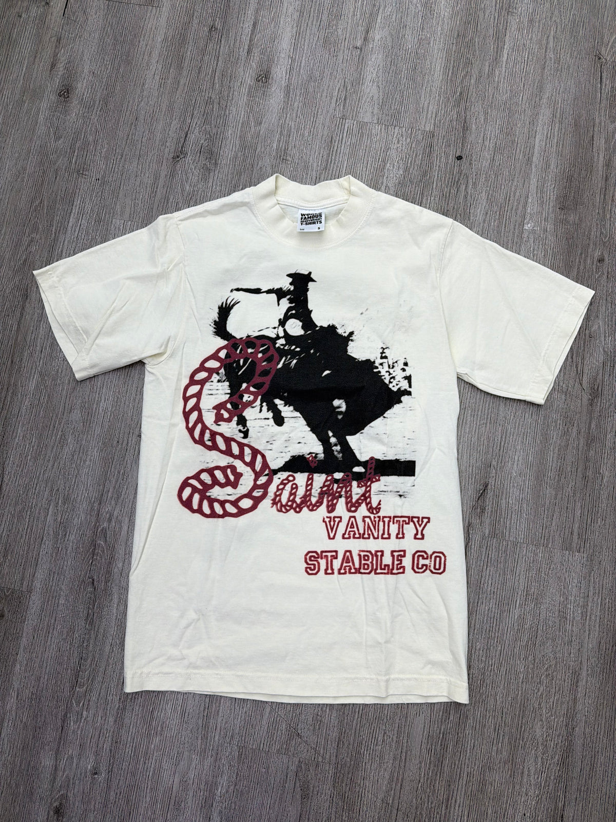 Saint Vanity Stable Tee Cream
