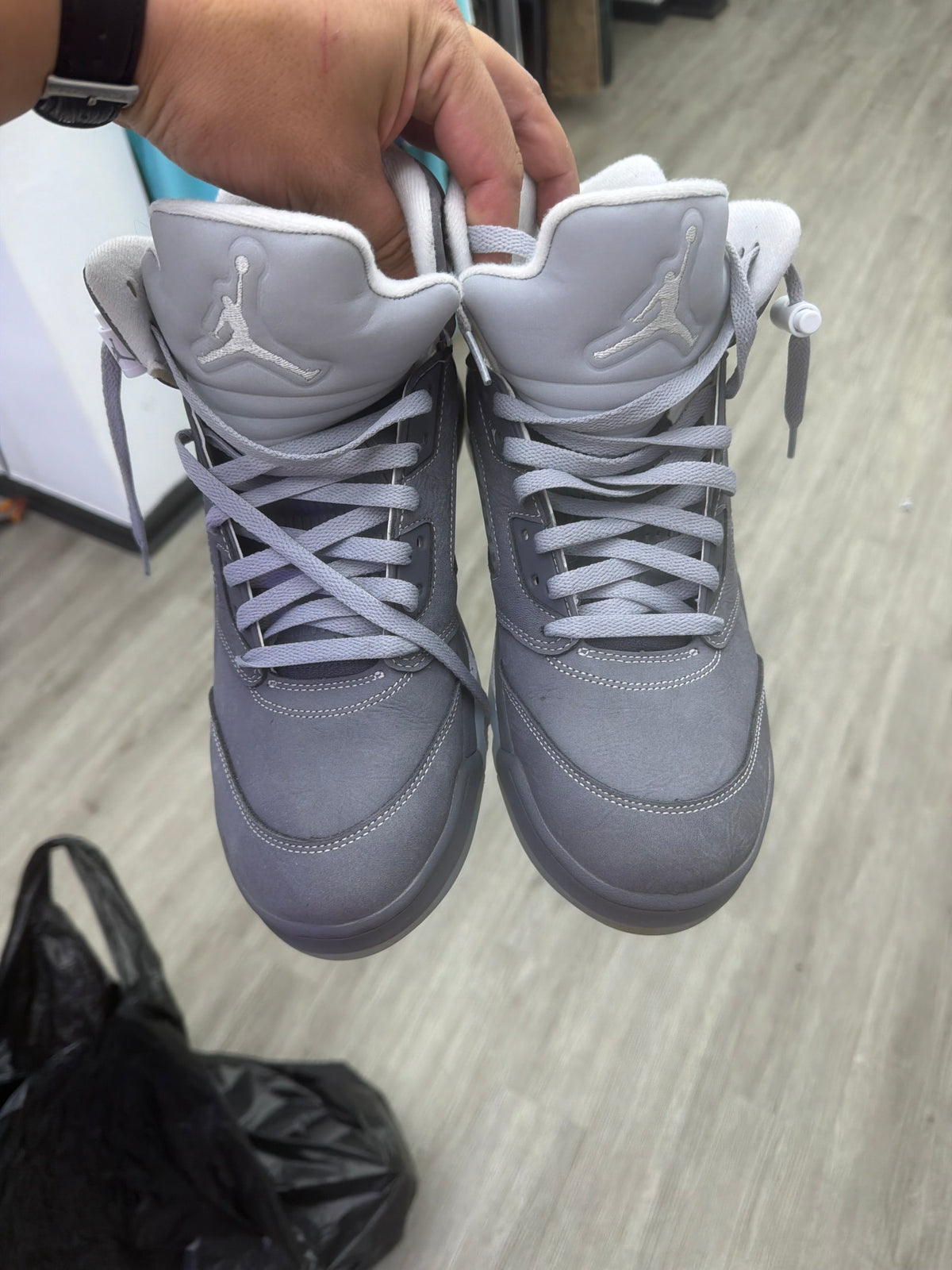 Jordan 5 Wolf grey