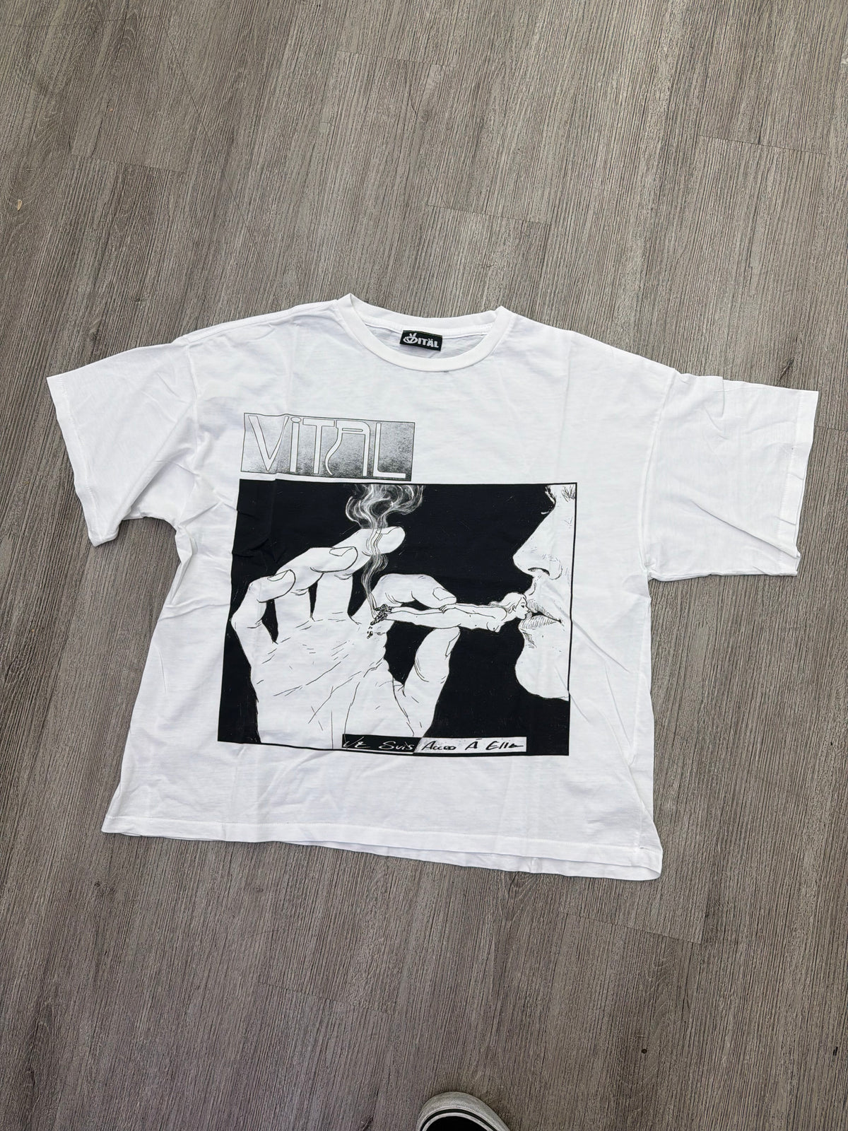 Vital “Cigar” Tee (White)