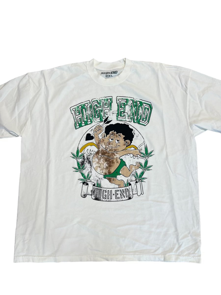 HIGH-END “Art District” Tee (Cream)