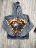 Godspeed “Echoes Of empire” Hoodie (Grey/Orange)