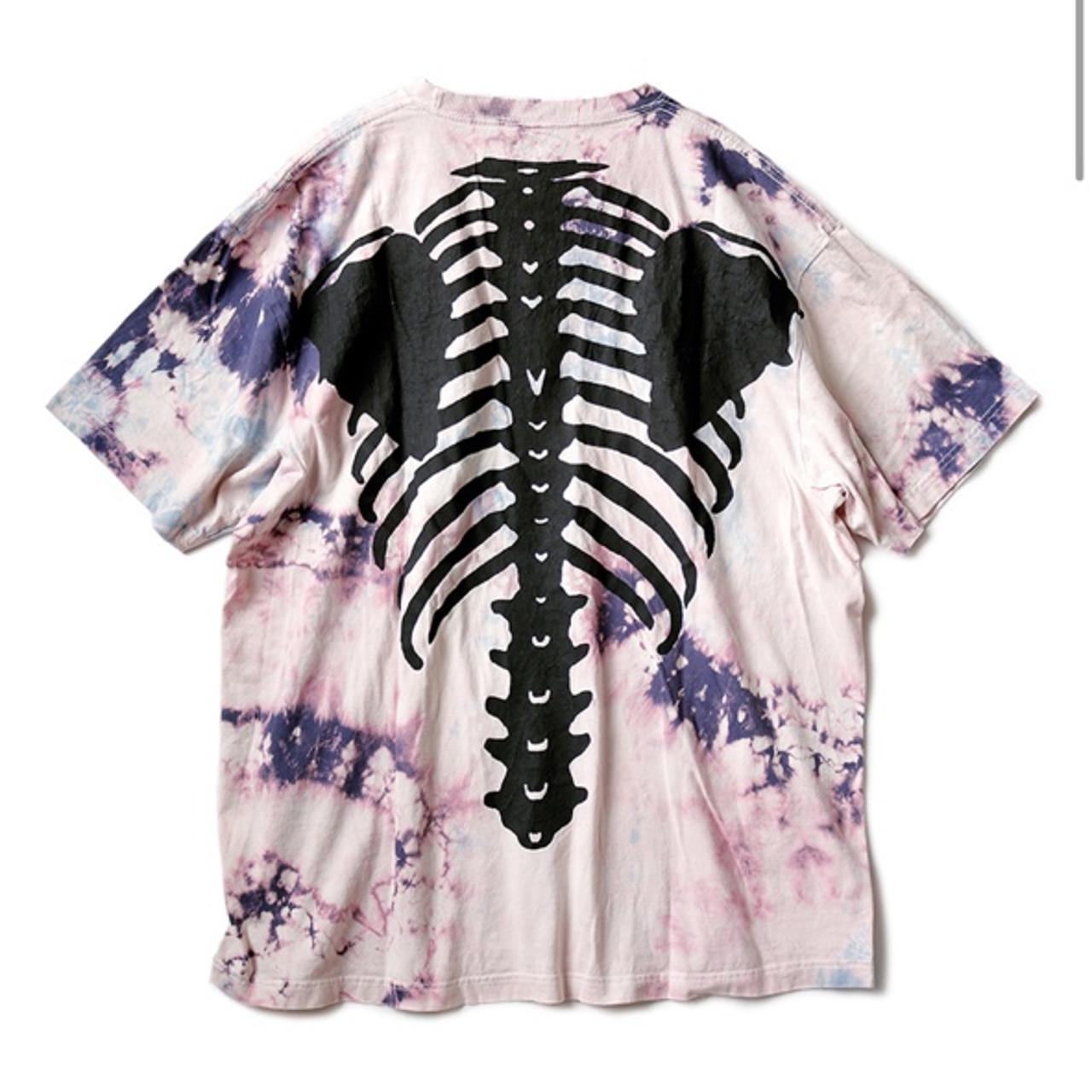 Kapital Tie Dye Bone tee