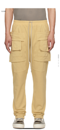 Rick Owens “Hollywood Creatch” Sweatpants (Yellow)