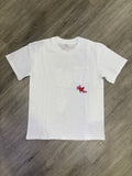 Mattyboy pocket tee white