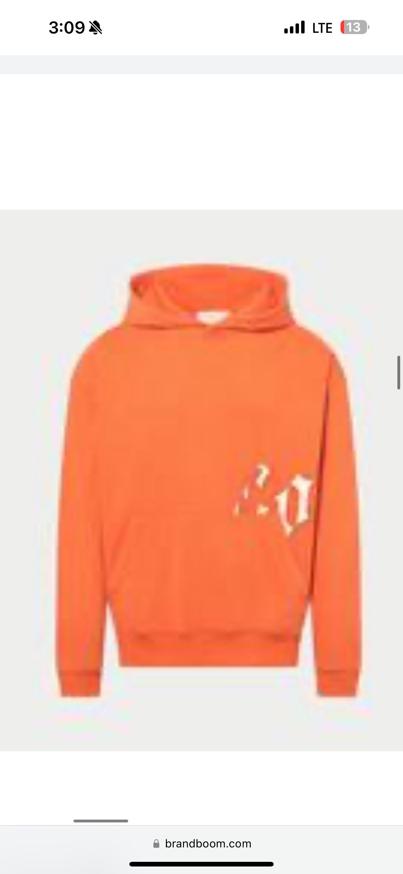 Godspeed Og logo hoodie orange
