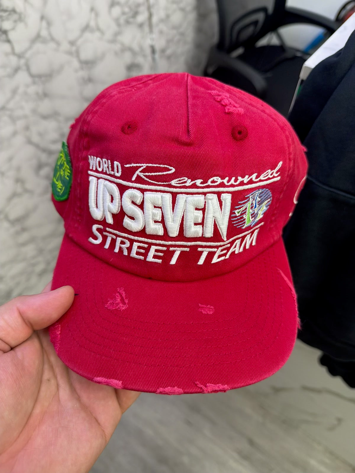 Up7 hat red
