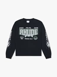 Rhude “4X4” Longsleeve (Black)