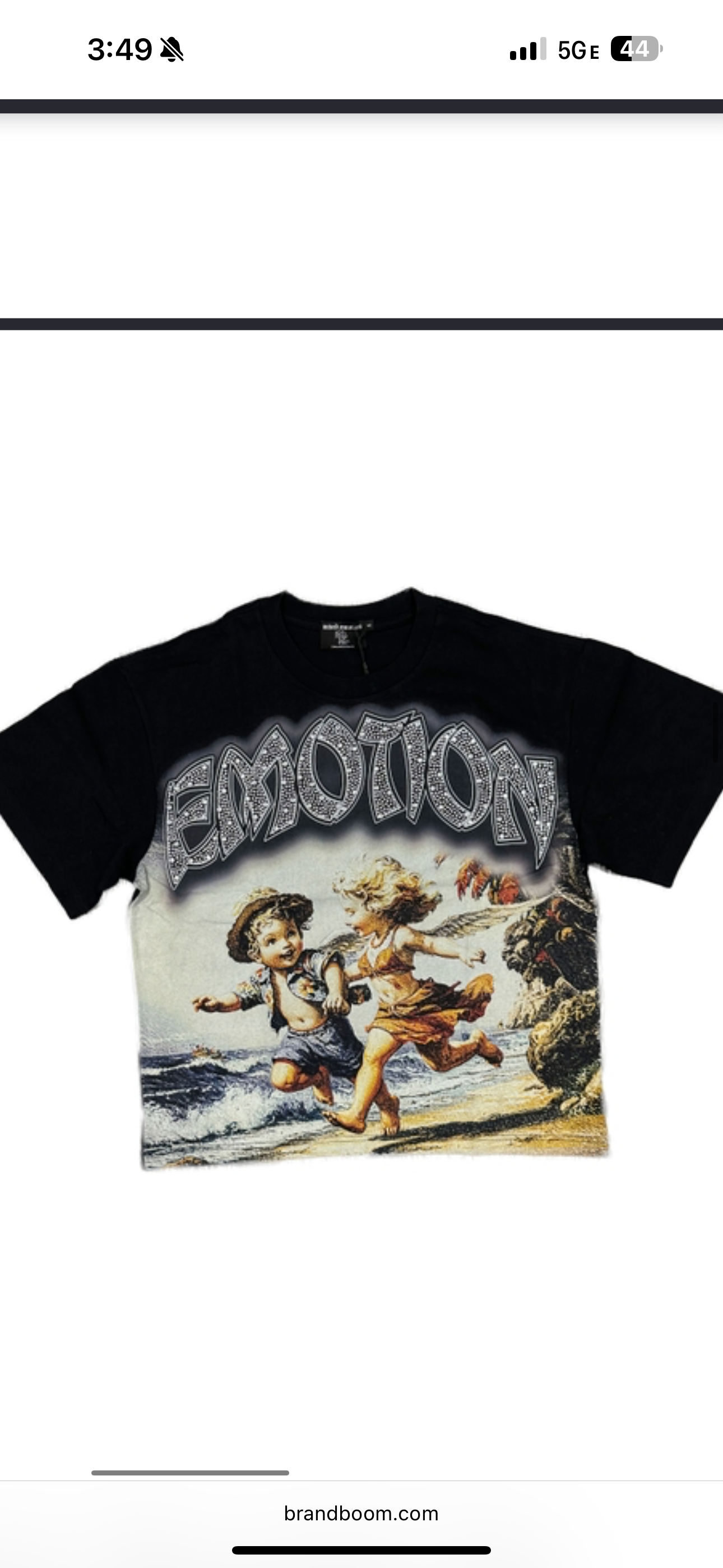 Mixed Emotions Seaside tee black