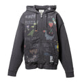 Maison Mihara “Kids Doodle” Zip Up Hoodie Black