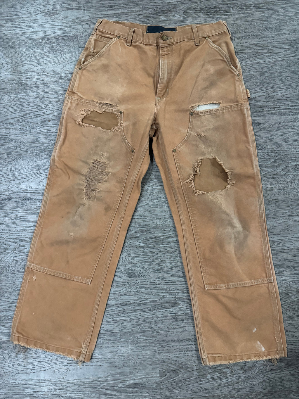 Vintage Carhartt Carpenter Pants (Tan)