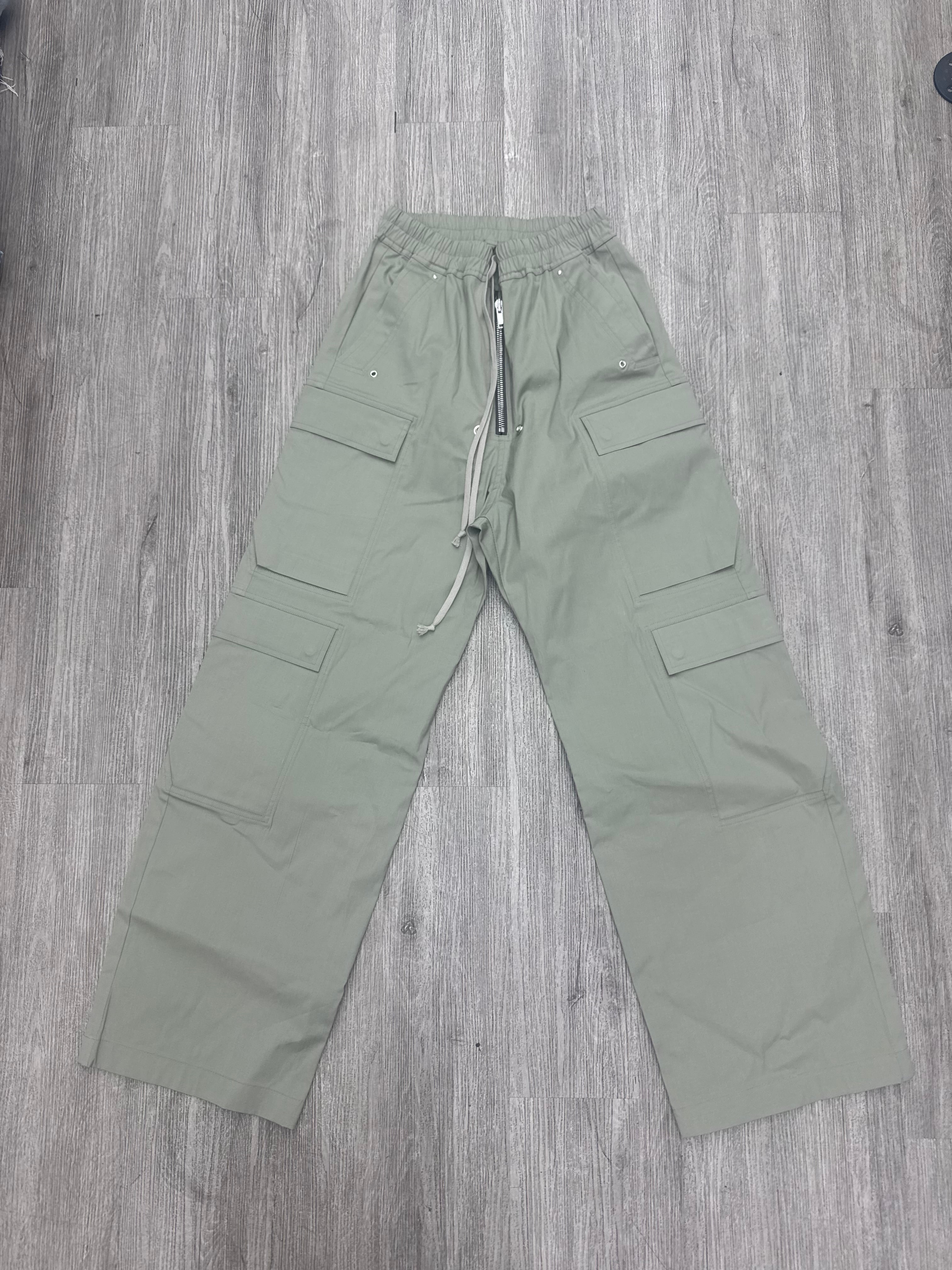 Rick Owens cargo pants mint