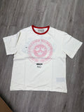 Boredom Kills (White/Red) Ringer Tee