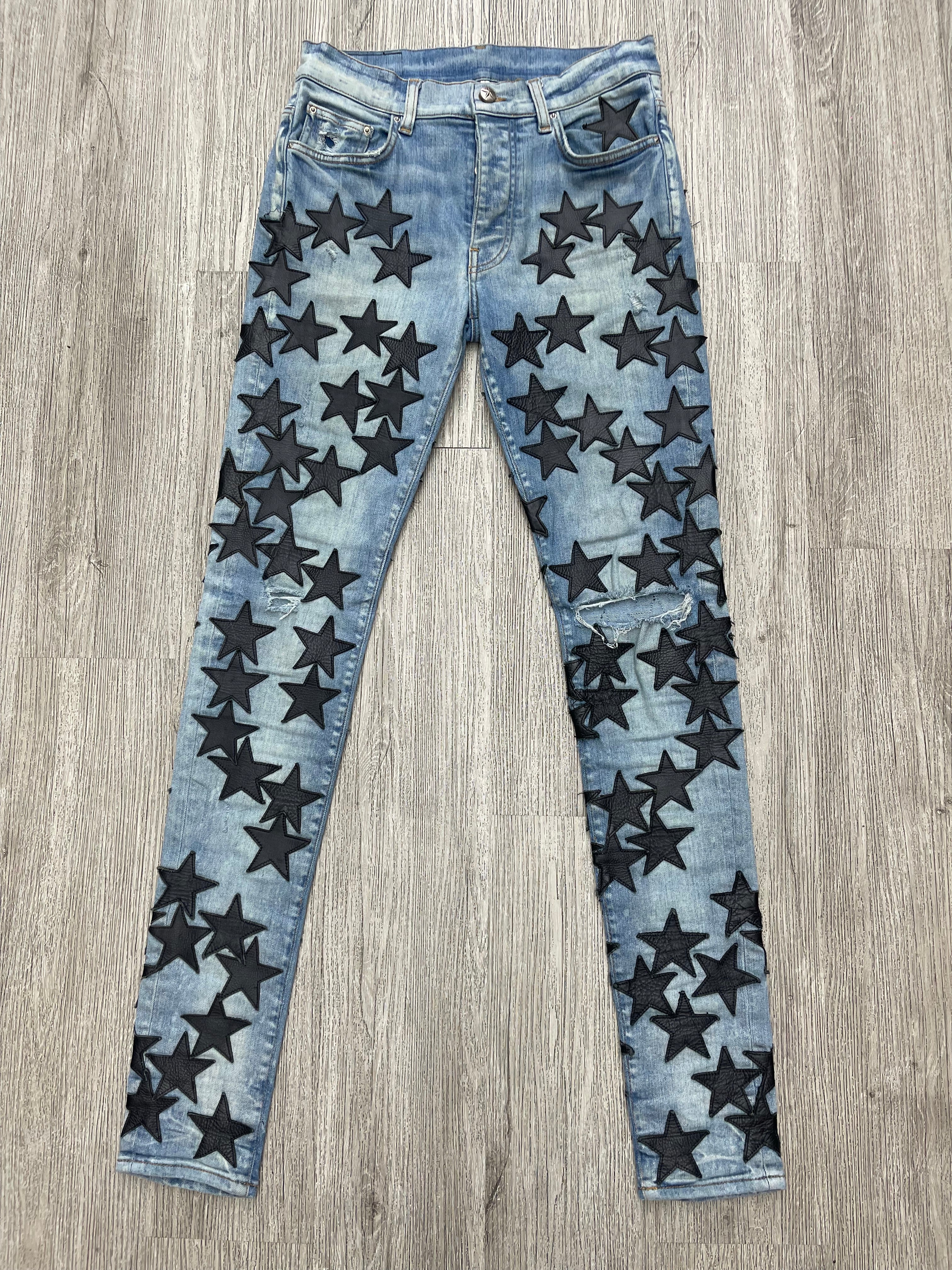 Amiri X Chemist Jeans (Blue/Black)