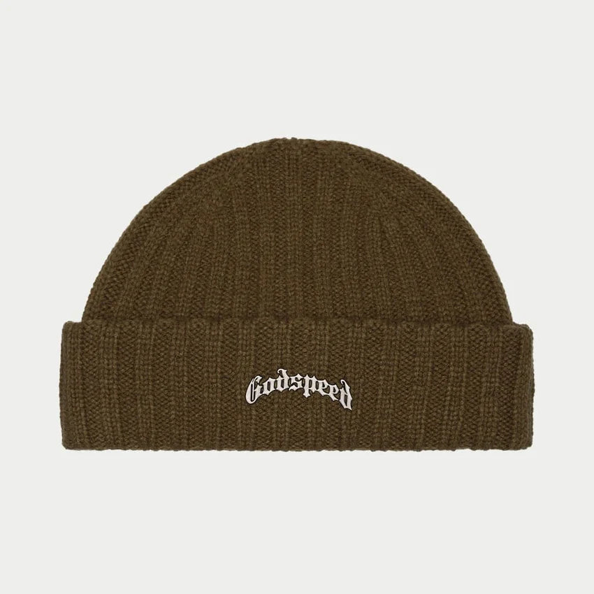 Godspeed emblem beanie (olive)