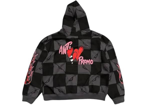 Mattyboy Flame Hoodie Black