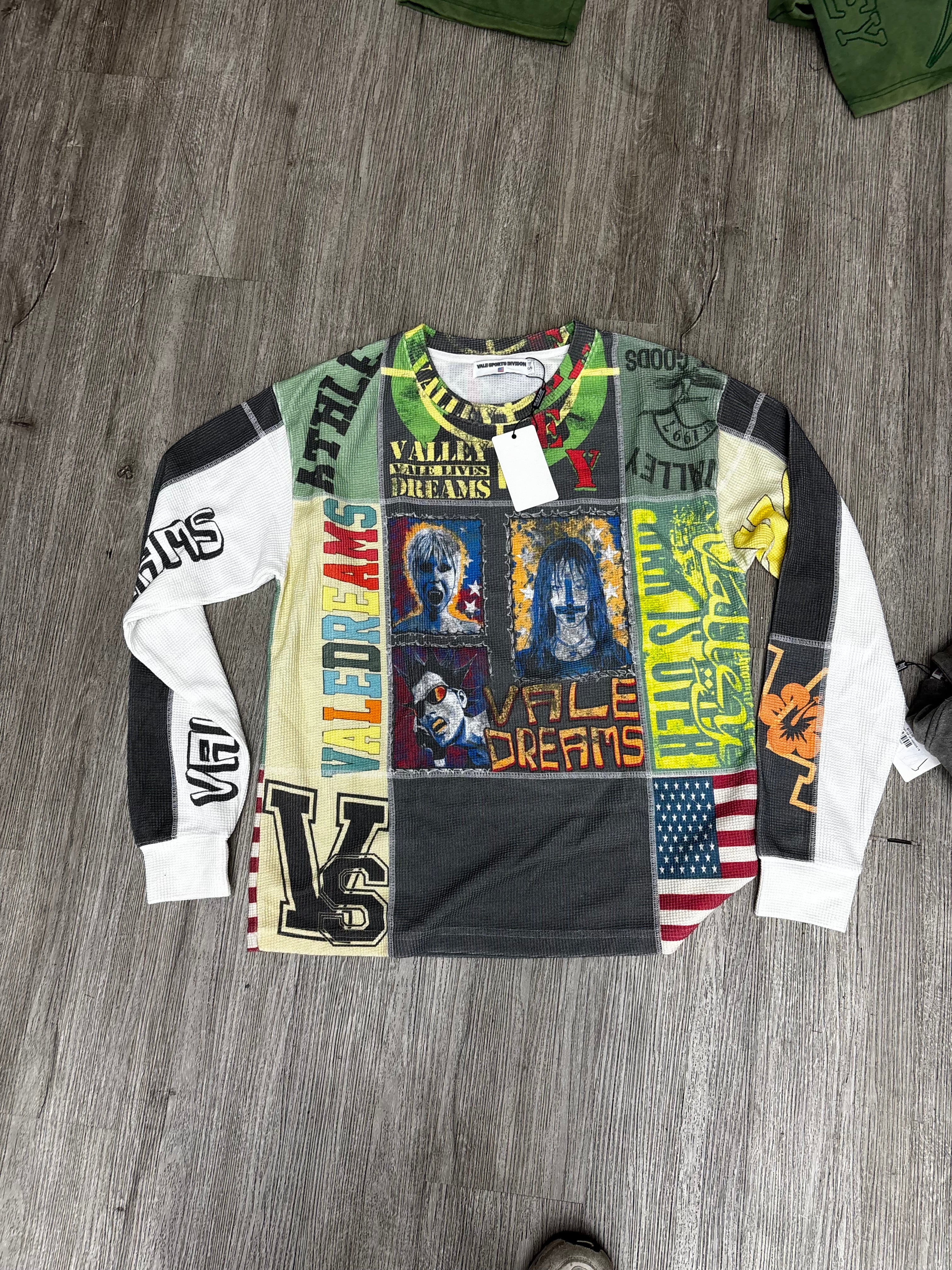 Vale lives longsleeve magazine logos multicolor