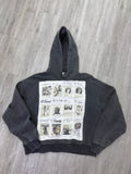 Saint Vanity Patch Hoodie black