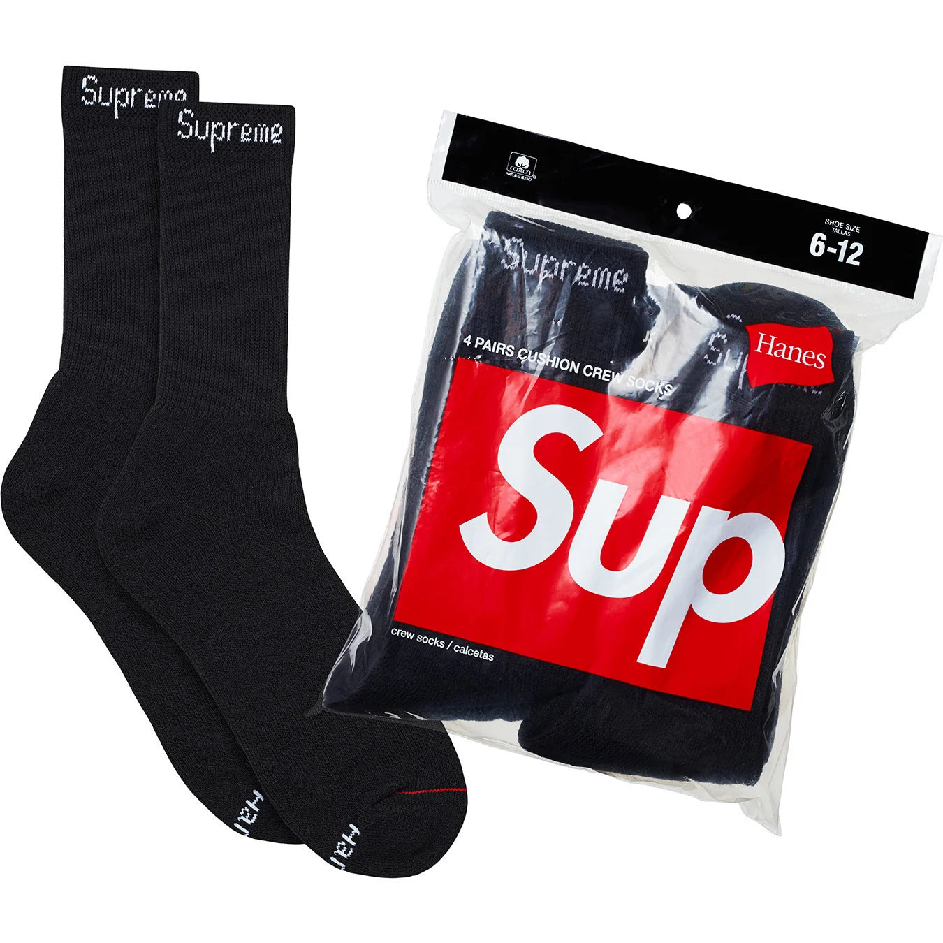 Supreme Socks (Black)