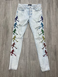 Amiri X Grateful Dead Jeans (Light Blue)