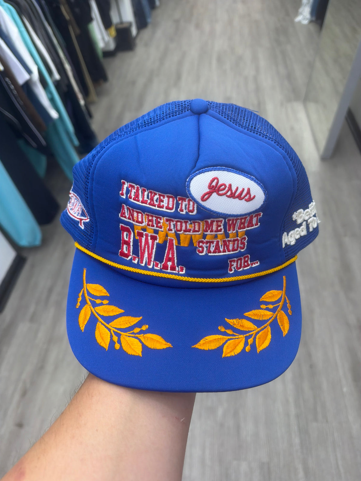 Better With Age Judas Hat Blue
