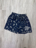 Eric Emanuel Bandana Shorts (Navy)