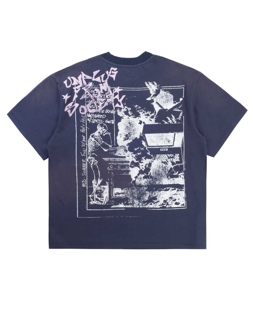 Boredom Kills “French” Tee Navy