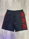 Lost intricacy shorts (black/ red)