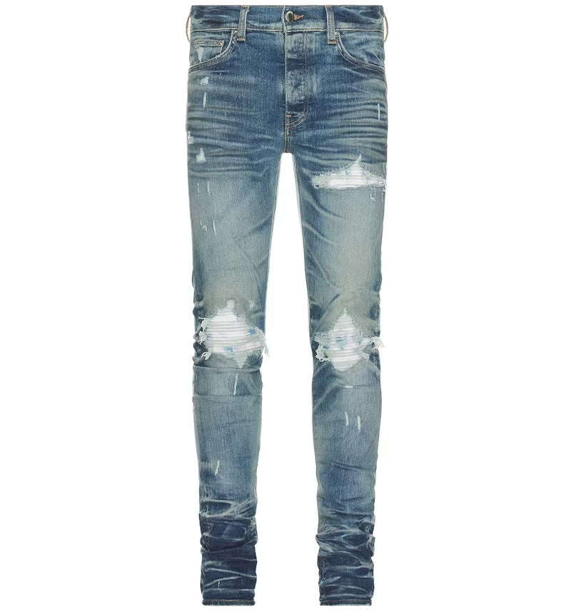 Amiri Mx1 “Bleached MA” Mx1 Jeans (Blue)
