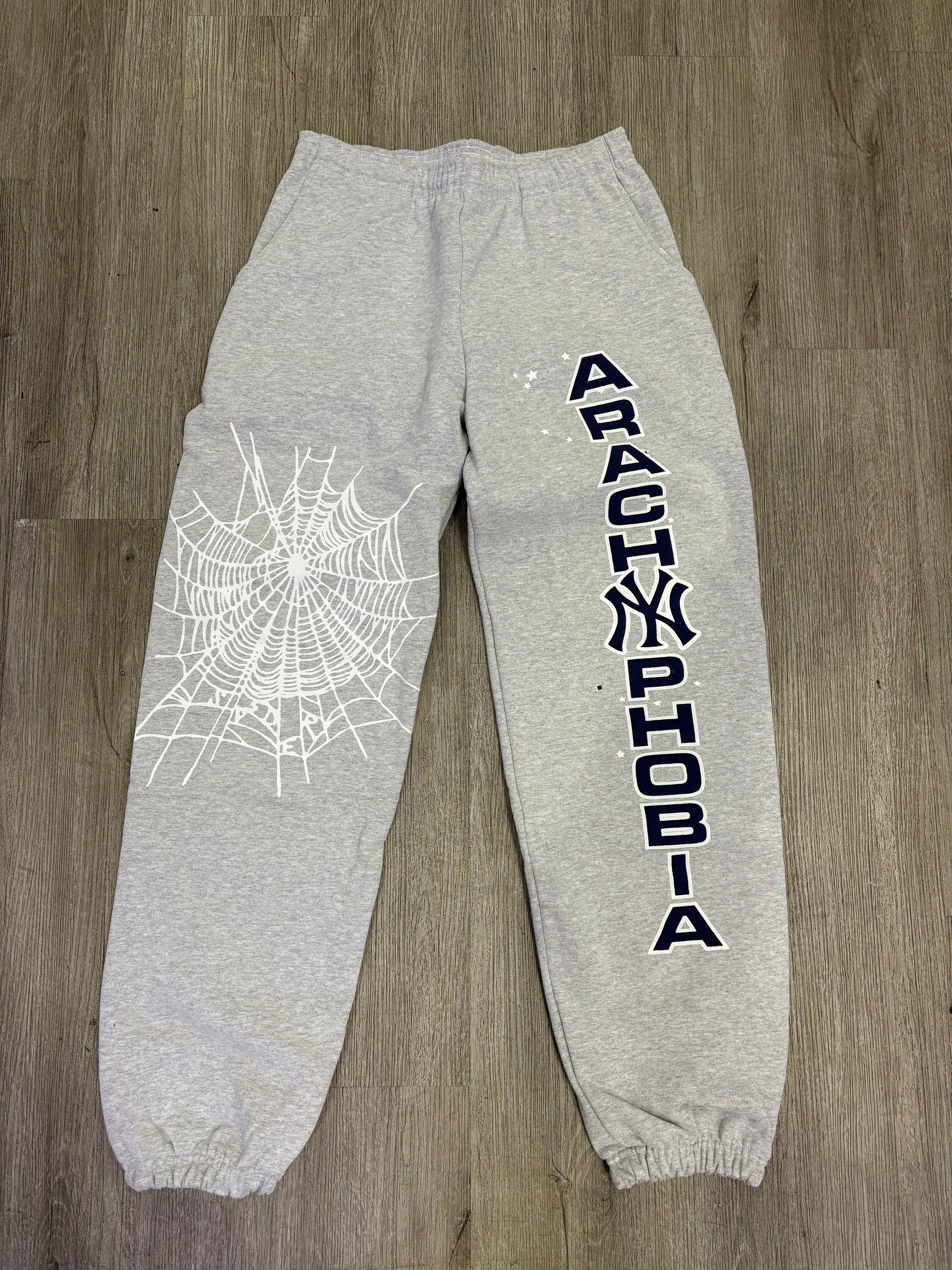 Spider NY yankee sweatpants grey