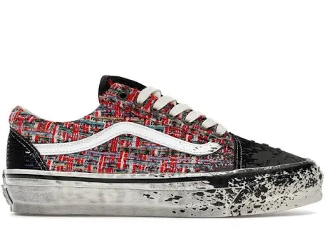 Vans old Skool charms red/black