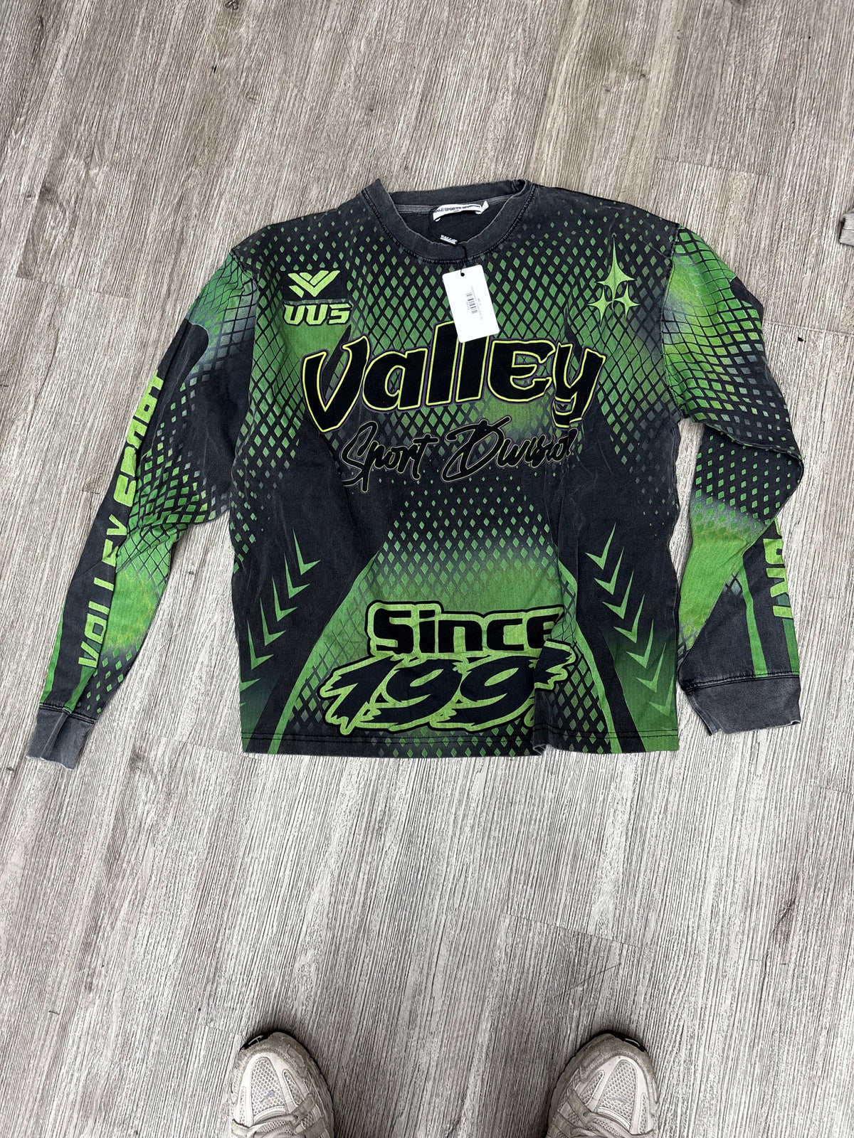 Vale lives longsleeve sport division black/ green