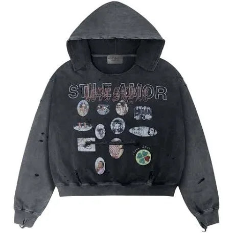 Stile De Amor Hoodie (Black)