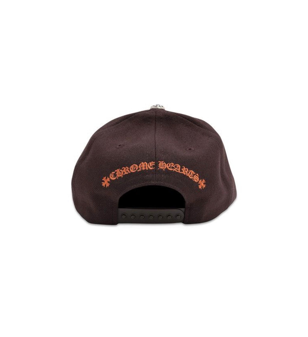 Chrome Hearts CH Baseball Hat (Brown/Orange)
