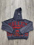 Vale lives sports hoodie navy/ red