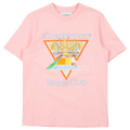 Casablanca “Tennis Club” Tee (Pink/Orange)