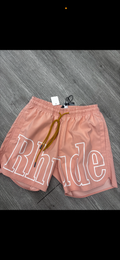 Rhude salmon shorts