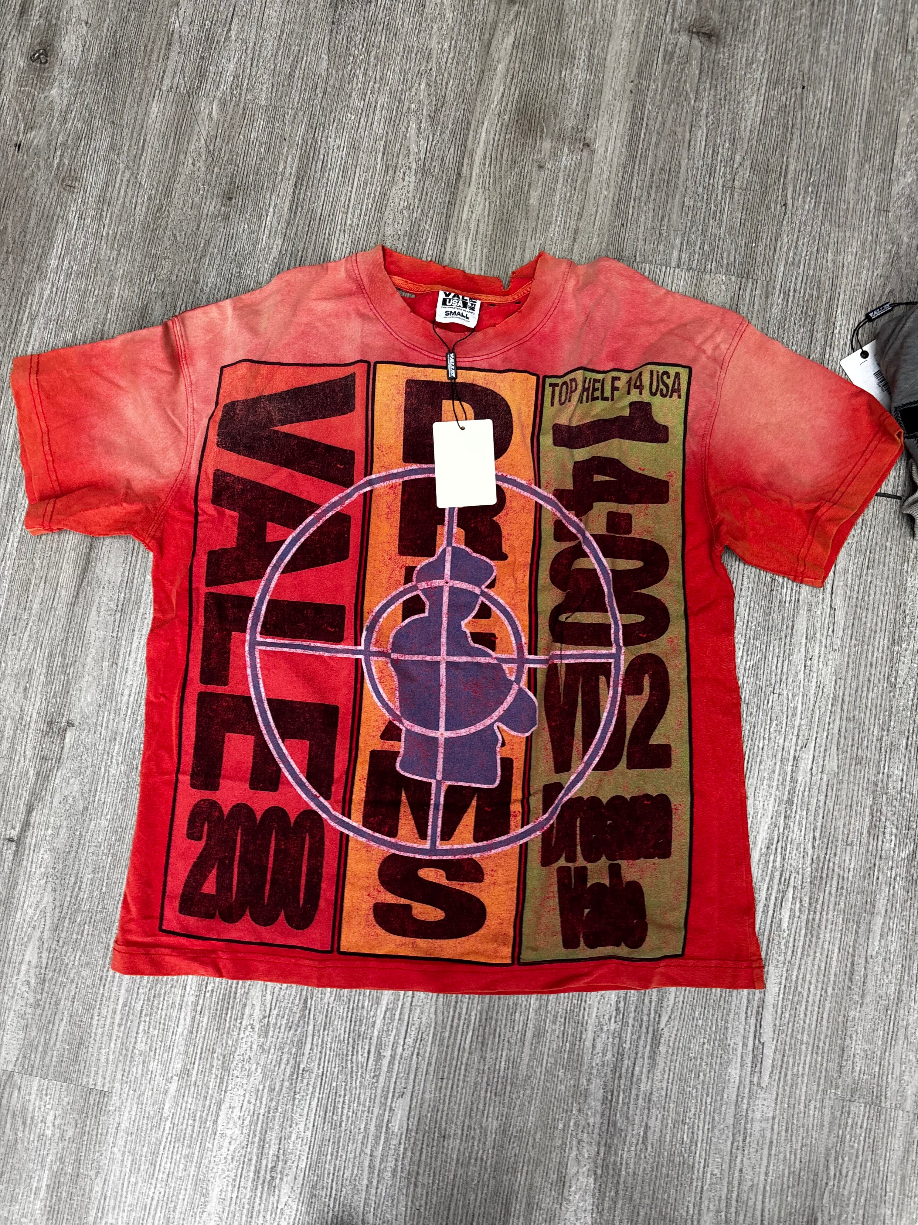 Vale lives tee shooting target red