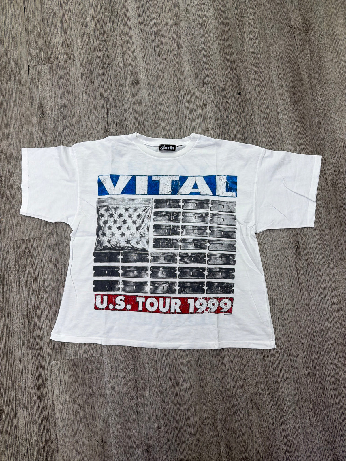 Vital “Bleed” Tee (White)