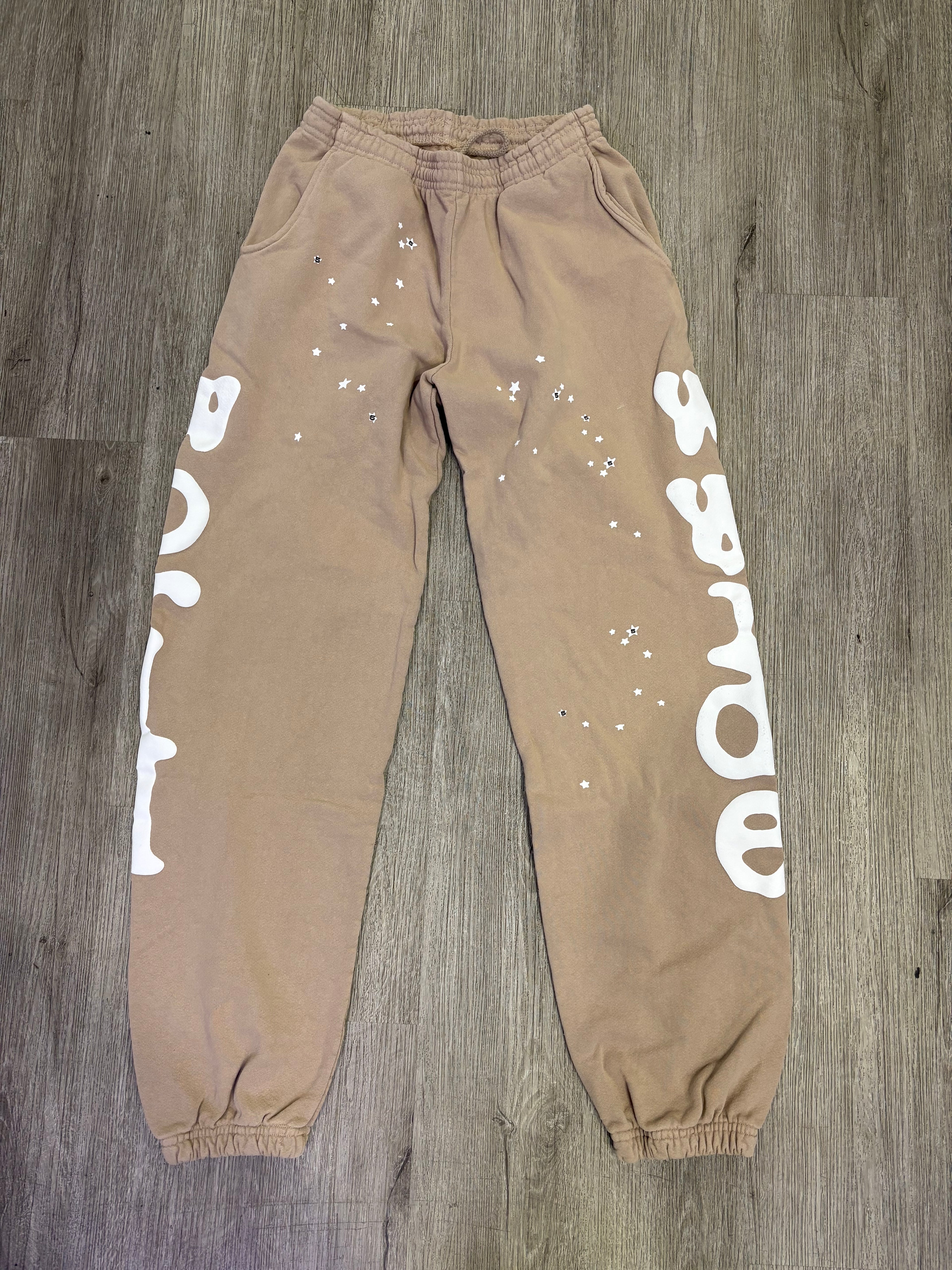 Spider Sweatpants Tan