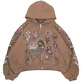 Righteous Zip Up Hoodie brown