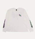 Mattyboy Thermal Longsleeve (White/Green/Purple) Flame