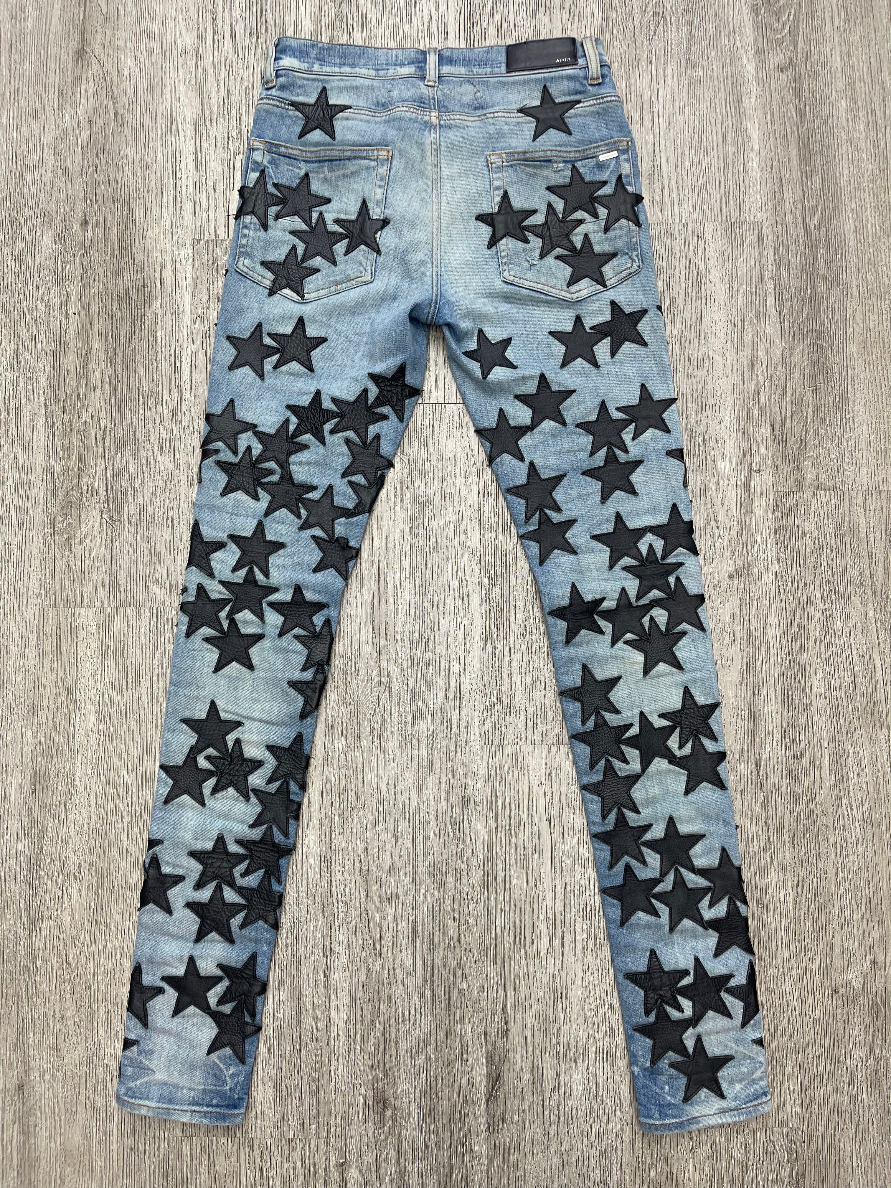Amiri X Chemist Jeans (Blue/Black)