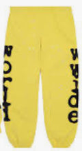 Spider beluga sweatpants yellow