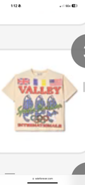 Vale Lives “international” Tee (Cream)