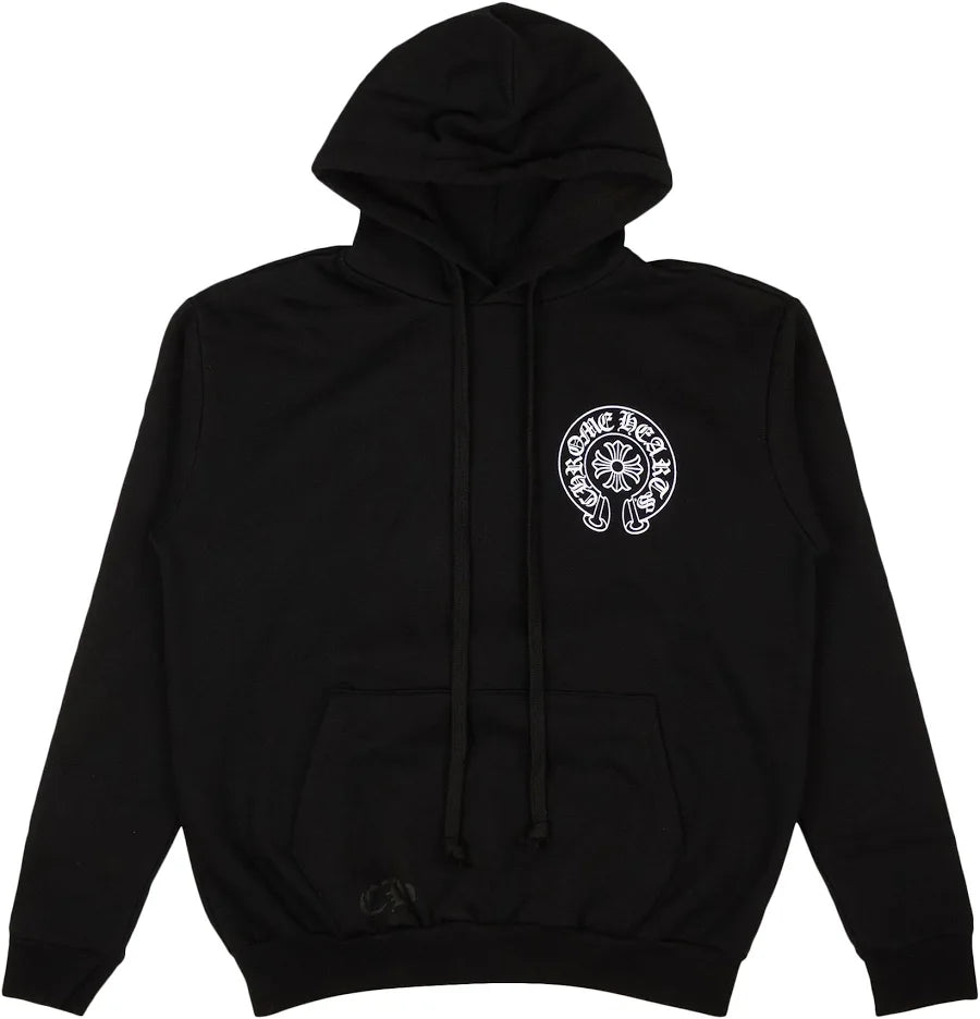 Chrome Hearts Horseshoe Hoodie “New York” (Black/White)
