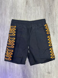 Lost intricacy shorts (black/ orange)