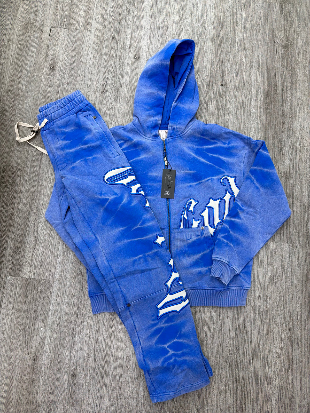 Godspeed Sweatsuit (Faded Blue)