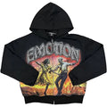 Mixed Emotions Last dance Zip up hoodie black