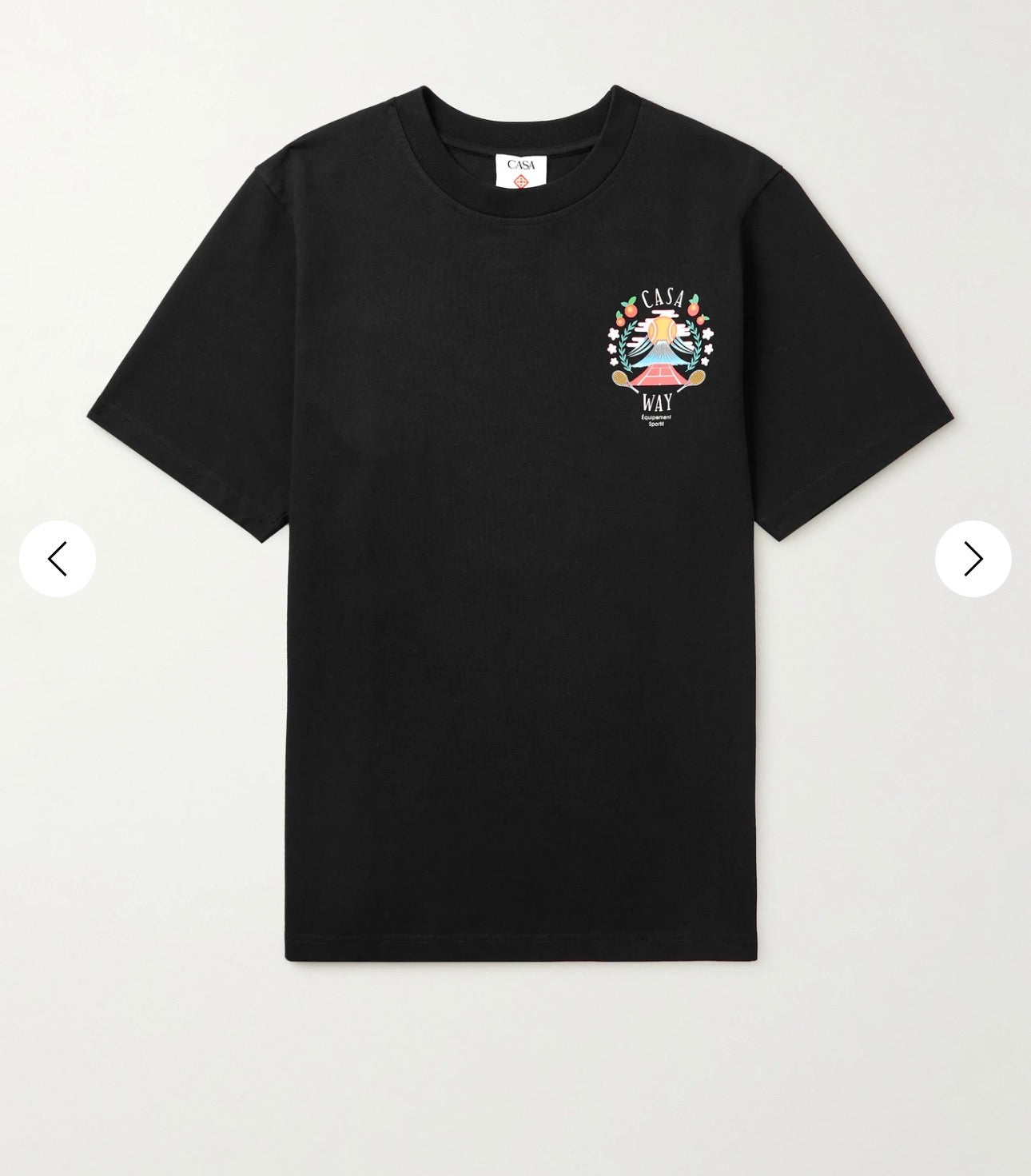 Casablanca “Casa Way” Tee (Black)